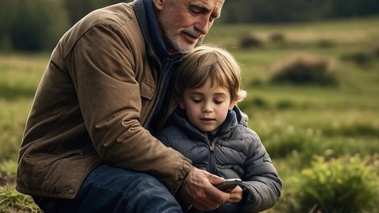 "Padovanokite savo šiuolaikiniam tėčiui apgalvotą ir praktišką dovaną su didelės raiškos tėvo ir vaiko, kurie kartu tyrinėja naujausias technologijas, atvaizdą. Užfiksuokite jų bendrą jaudulį ir meilę naujovėms."