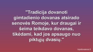 Gidas: Kaip išrinkti jubiliejinę dovaną, kuri taptų šeimos relikvija