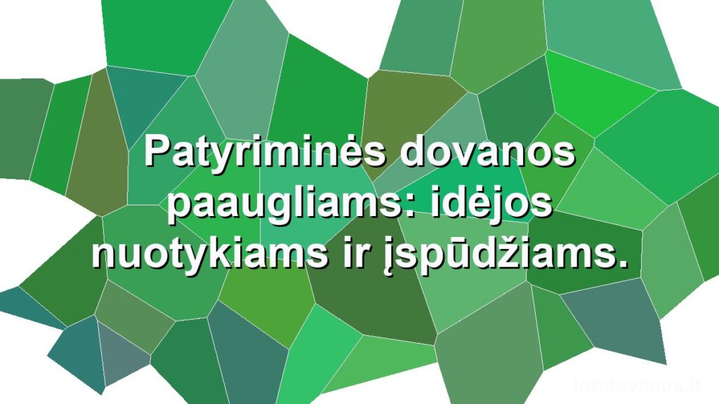 Patyriminės dovanos paaugliams: idėjos nuotykiams ir įspūdžiams.