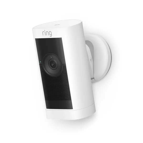Ring Stick Up Cam Battery, a wire-free outdoor/indoor security camera with versatile mounting options and motion detection